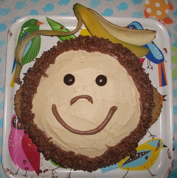 Торт «Банановое щастя»