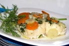 Приготування риби в вершково-шпинатному соусі
